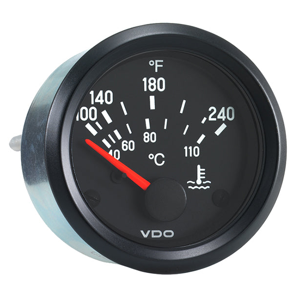 VDO Water Temp Gauge 240F 12V FOR US Sender