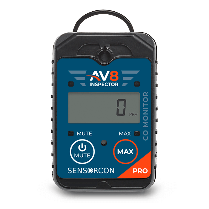 Sensorcon AV8 Inspector PRO Portable Carbon Monoxide Monitor