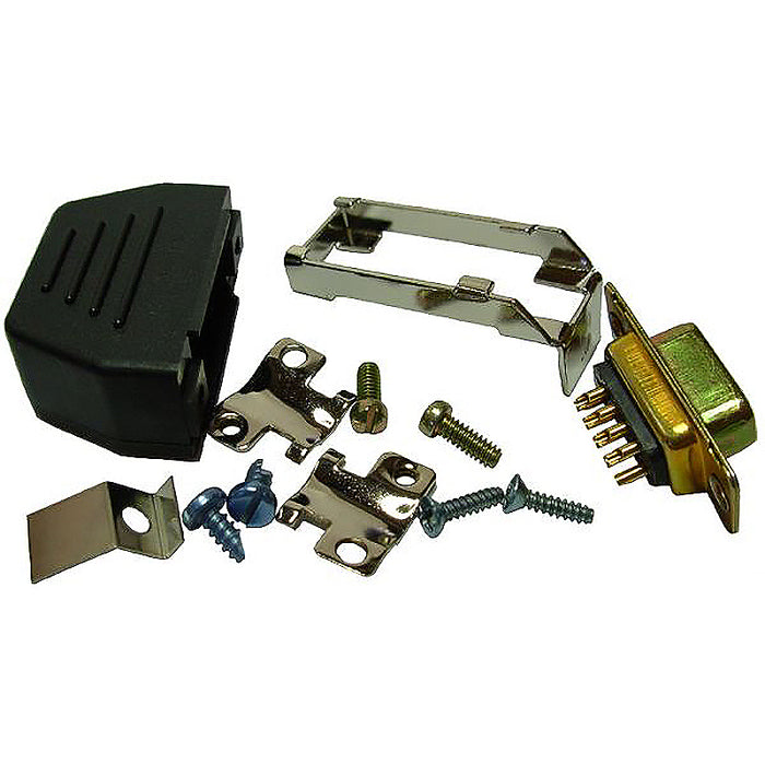 Davtron 9 PIN Female Connector Assembly CONN-MD9F20JVL0