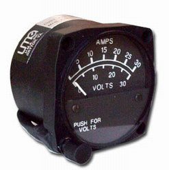 UMA 2-1/4 Dual AMP & Volt 0-60A 0-30V W/ Shunt NON TSO