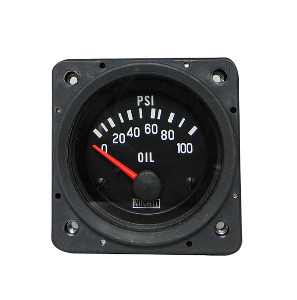 Mitchell OIL Press Gauge 0-100