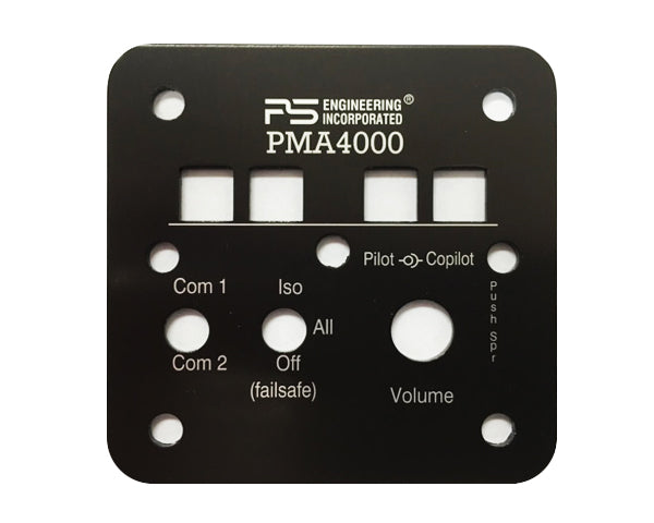 PS ENG 2-1/4 Mounting Plate FOR PMA 4000