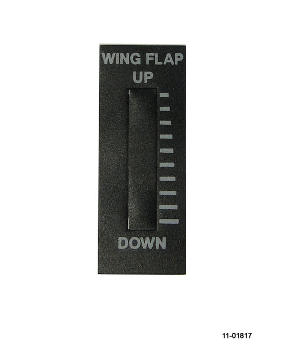 RAC Wing Flap Label Large FOR R2S Rocker Switch