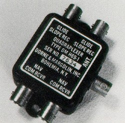 Dorne DM H69-1 NAV Quadplexer