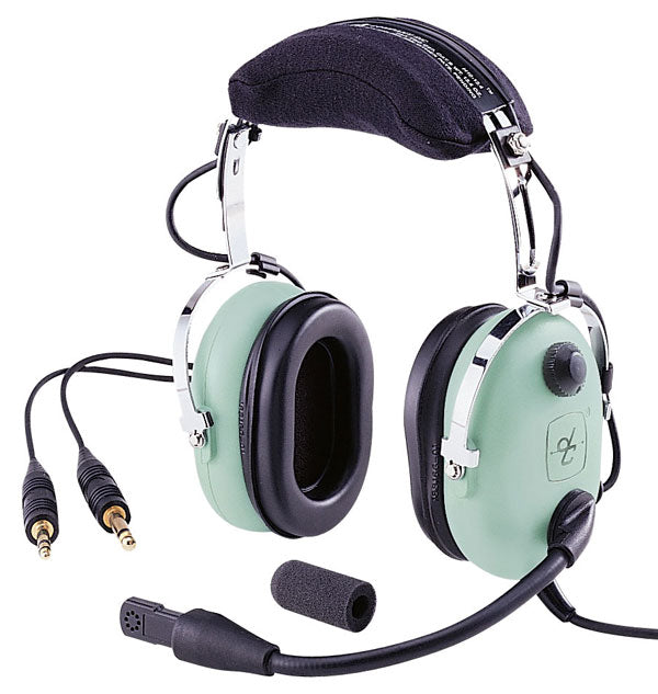 David Clark H10-13S Headset Dual Plugs Stereo H10