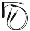 David Clark ENC TO Dual GA Coil Cable