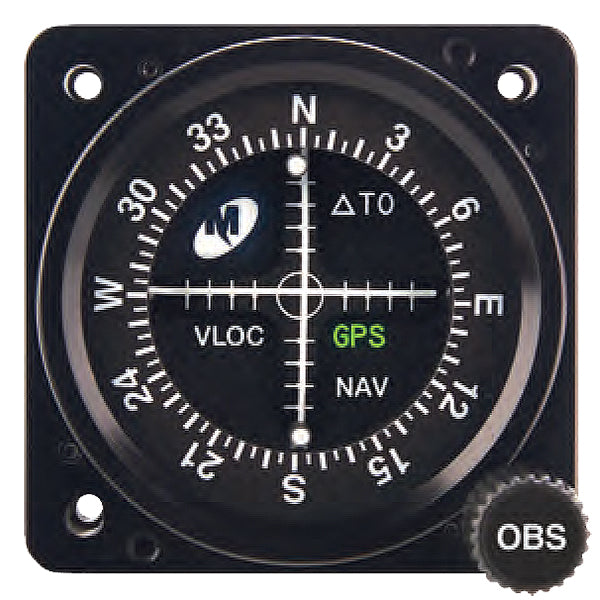 MCI 2 CDI GS LOC NAV GPS Resolver MD222-406