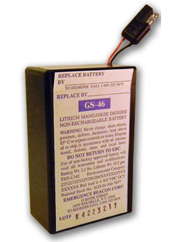 Emergency Beacon GS-46 Battery