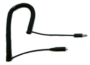 David Clark H10-60H Headset TO Helicopter Coil Cable