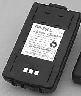 BA BP 200L Ni-Mh Battery Pack FIR Icom A23 AND A5