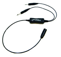 David Clark Military TO Dual GA Impedance Adapter