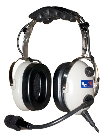 DRE-1001 White PNR Headset