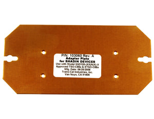 Trans-Cal Adapter Plate FOR Shadin REV A