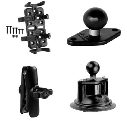 RAM SYS Generic Handheld Radio Suction Mount KIT