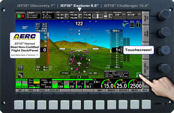 MGL Iefis Challenger 10.4 Touchscreen