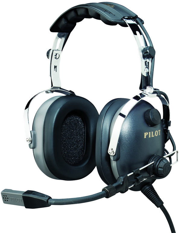 Pilot USA PA-1160AI Headset Icom A6 A24 A14 Straight