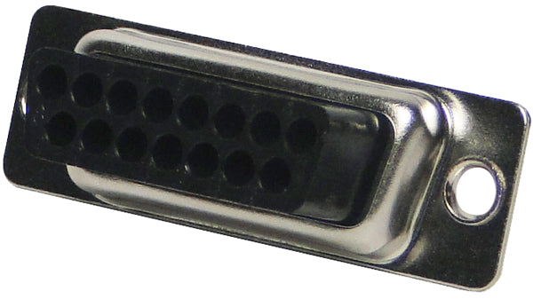 37 PIN Silver Female Sub-D Crimp Connector