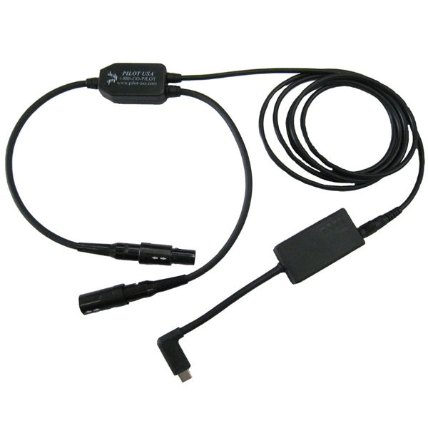 Pilot USA Gopro Hero 5 Audio Recorder Adapter FOR Bose Lemo