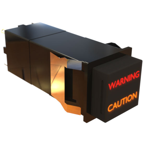 Master Caution Master Warning Switch 12/14V