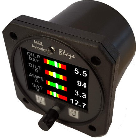 MGL Color Temperature/Pressure Display/Volts Blaze Series