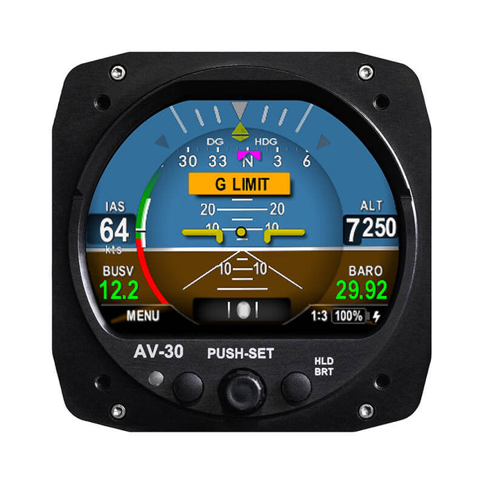 Uavionix AV-30-C Certified Primary Flight Display