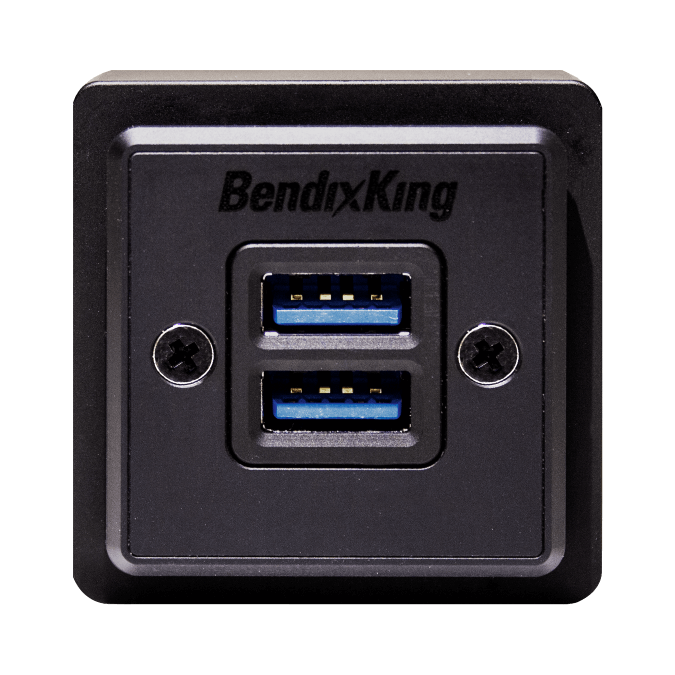 Bendix King Aeropower USB Charging Port FAA TSO