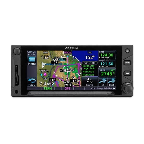 Garmin GTN 650XI Black GPS COM NAV Americas Database With Harness