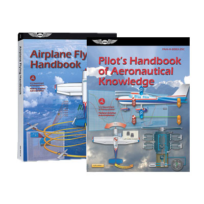 ASA Bundle OF Pilots Handbook OF Aeronautical Knowledge / Airplane Flying Handbook