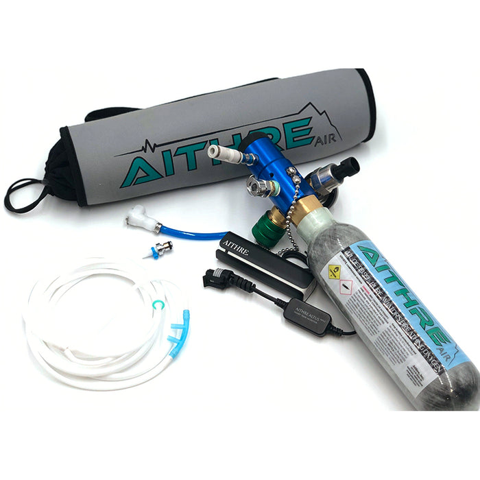Aithre 47L Oxygen Bottle W/Adjustable Flow REG W/Meso