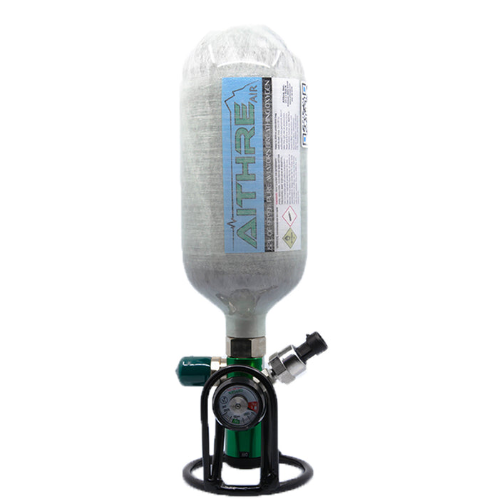 Aithre 152L Oxygen Bottle W/Adjustable Flow REG & Meso