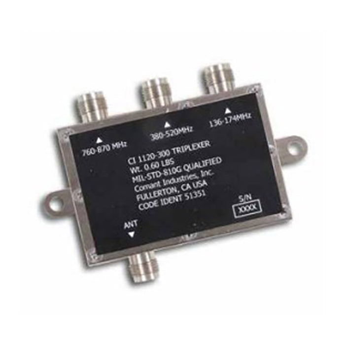 Comant CI-1120-300 Triplexer Single CI 295 Series Input TO Triple Frequency Output