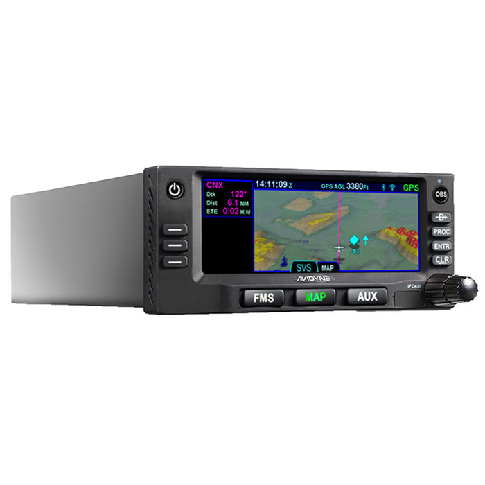 Avidyne IFD410 With Install KIT & Tray - Gps/Wifi/Bt/Flta/Svs - Black Bezel