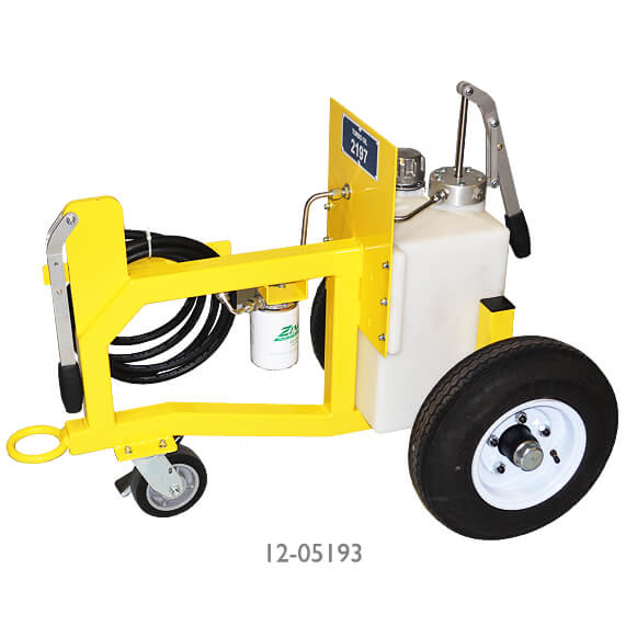 Usmdi Stand Towable Cart Disp 5G W/ Over Flow