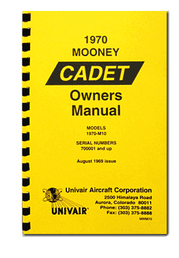 Mooney 69 M10 Owners Manual