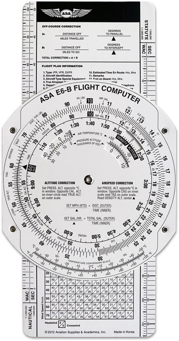 ASA E6B Flight Computer