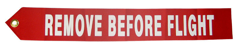 Remove Before Flight Streamer