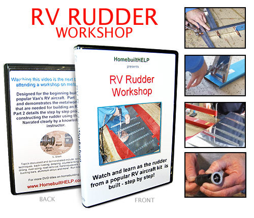 Homebuilt RV Rudder Wkshop DVD