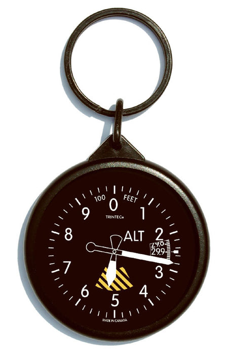 Round Altimeter KEY Chain