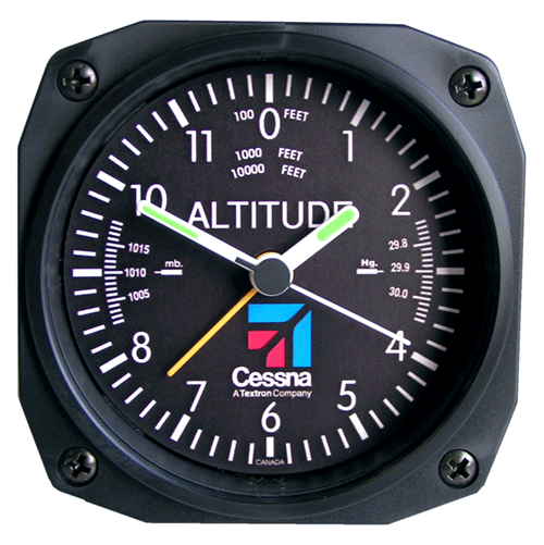 Cessna Altimeter Alarm Clock