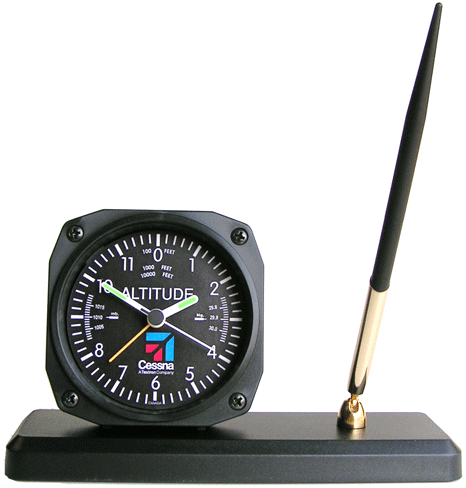 Cessna Altimeter Desk PEN SET