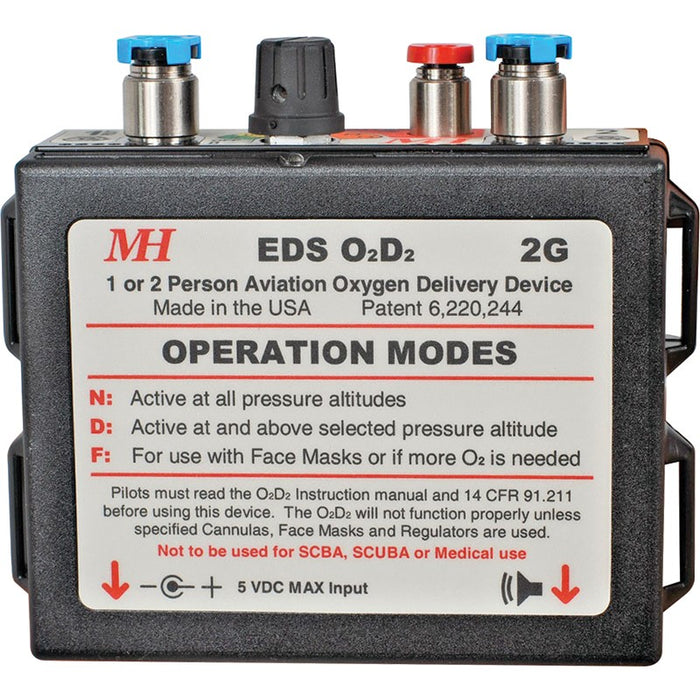 MH 2 Place EDS-O2D2 Oxygen SYS W/ CFF-480 AND XCR Regulator