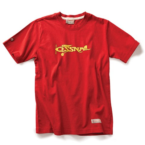 Cessna Heritage T-Shirt RED SM