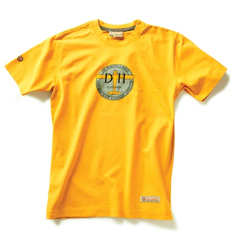 DE Havilland T-Shirt Yellow LG