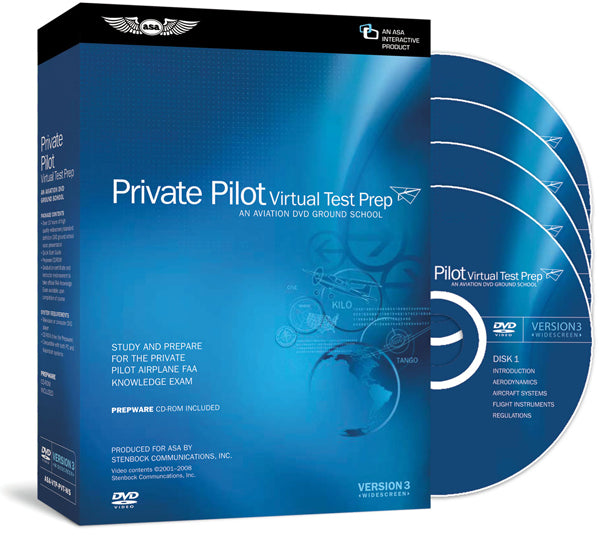 ASA Private Virtual Test Prep Course (Dvd)