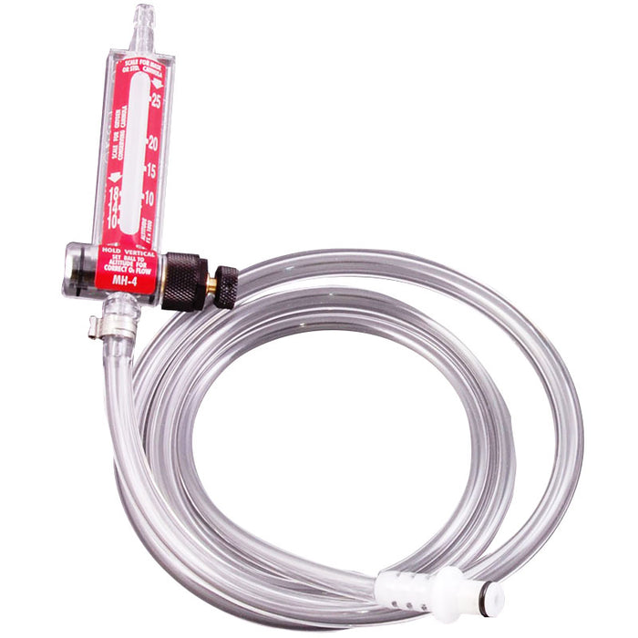 MH Flowmeter MH4 W/ CPC Style Connector AND Tubing