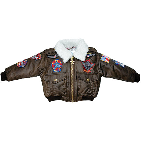 Bomber Jacket BRN Patch Y 1012