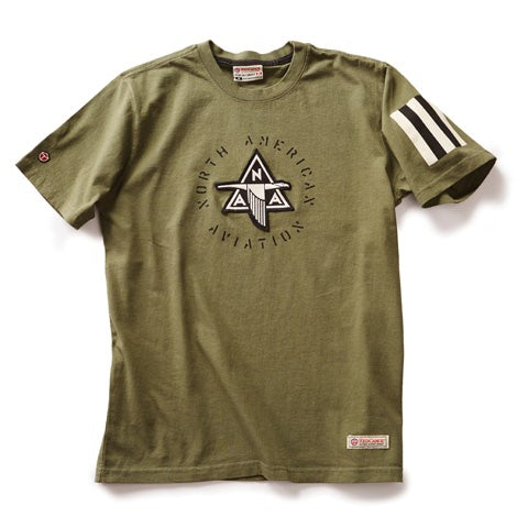 NAA Applique TEE Khaki Green SML