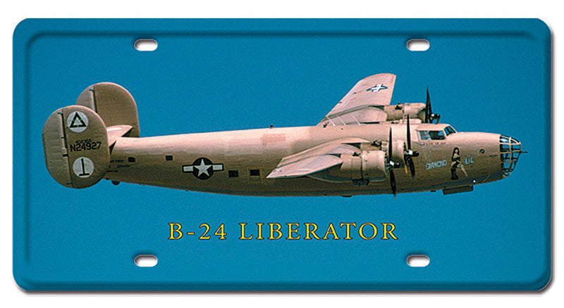 B-24 Liberator License Plate 12X6