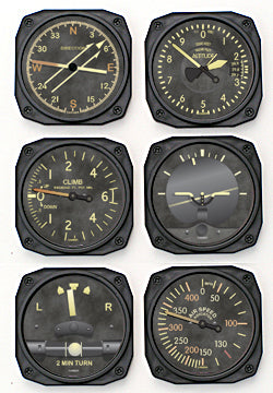 Vintage Coaster SET 6 PC.