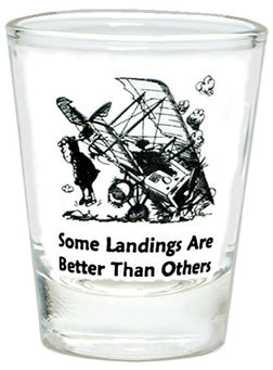 Some Landings Shot Glass